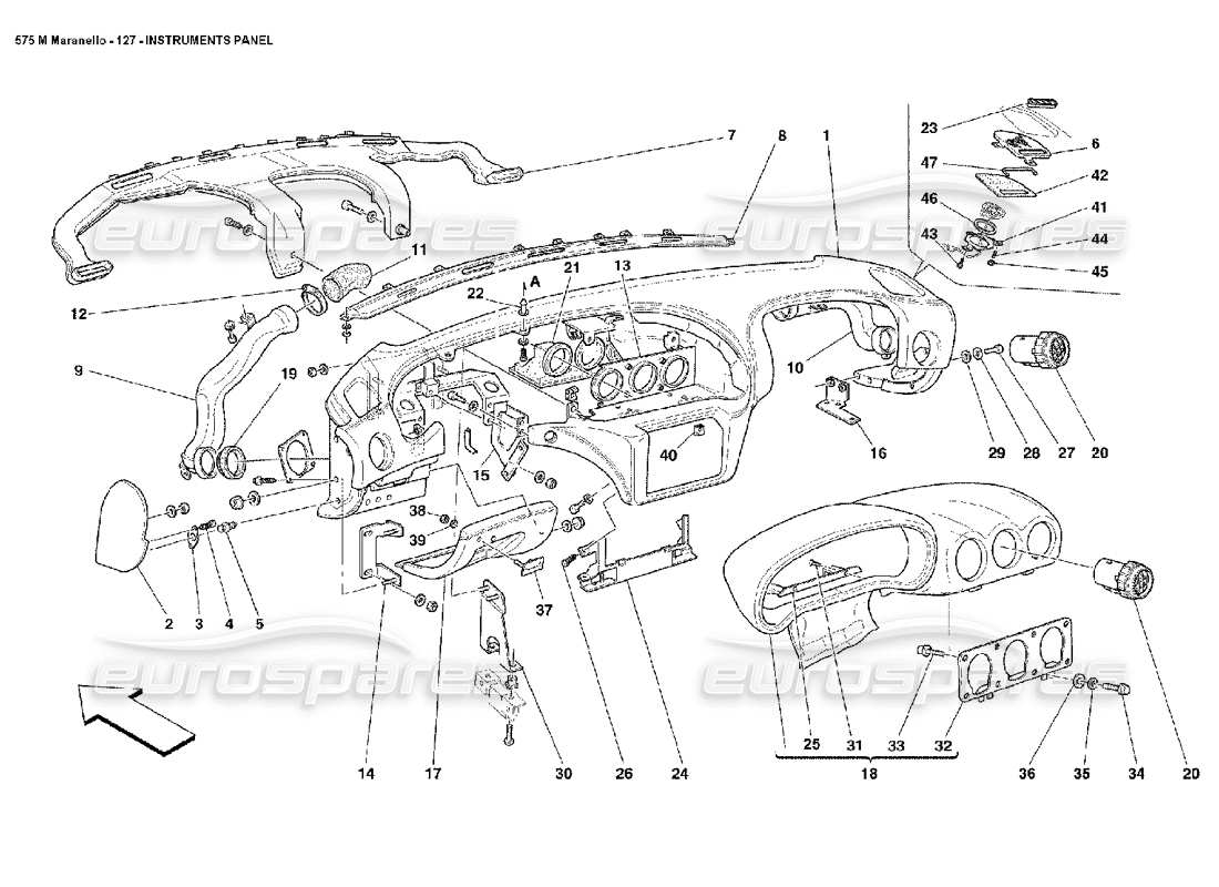 part diagram containing part number 67253310