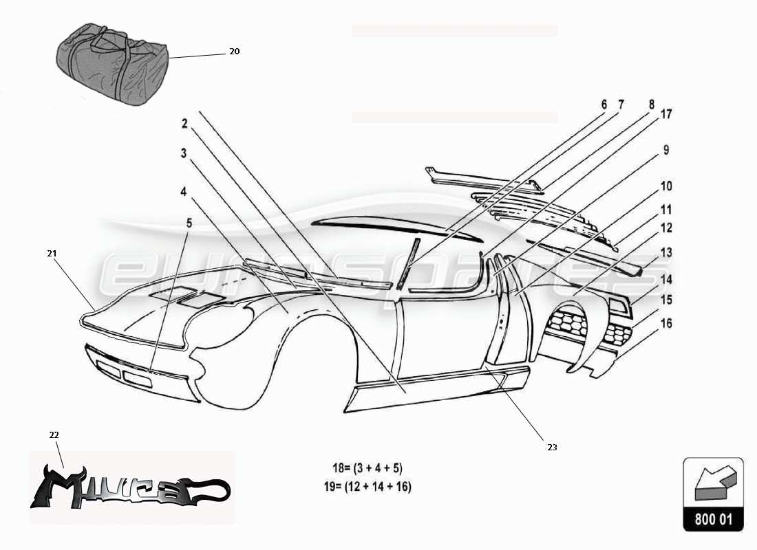 part diagram containing part number 006523207