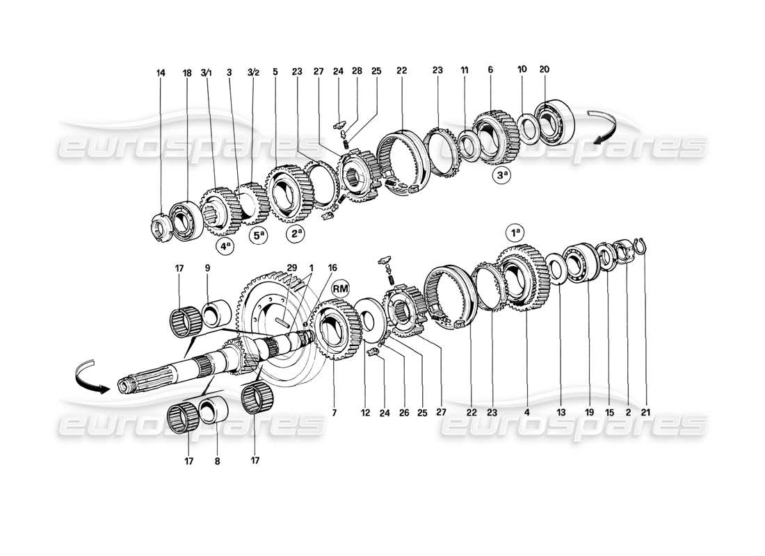 part diagram containing part number 132828