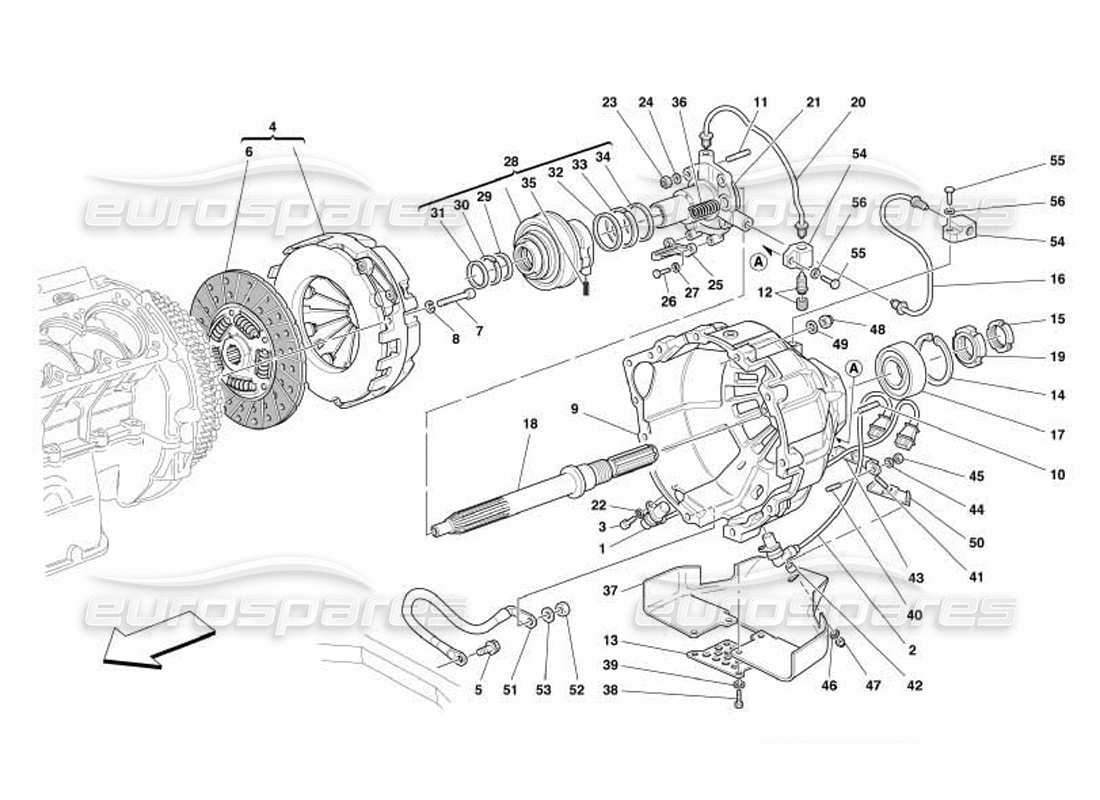 part diagram containing part number 165575