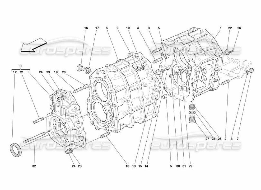 part diagram containing part number 162311