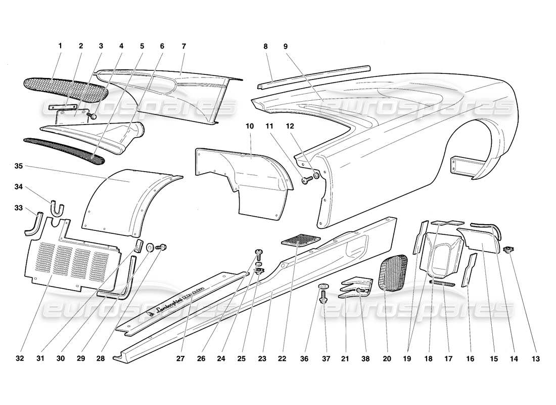 part diagram containing part number 009411504