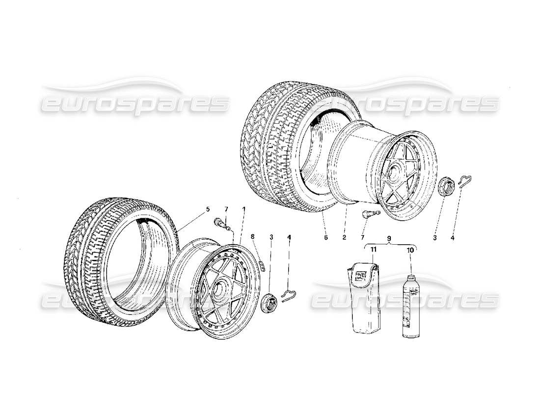 part diagram containing part number fwhe058