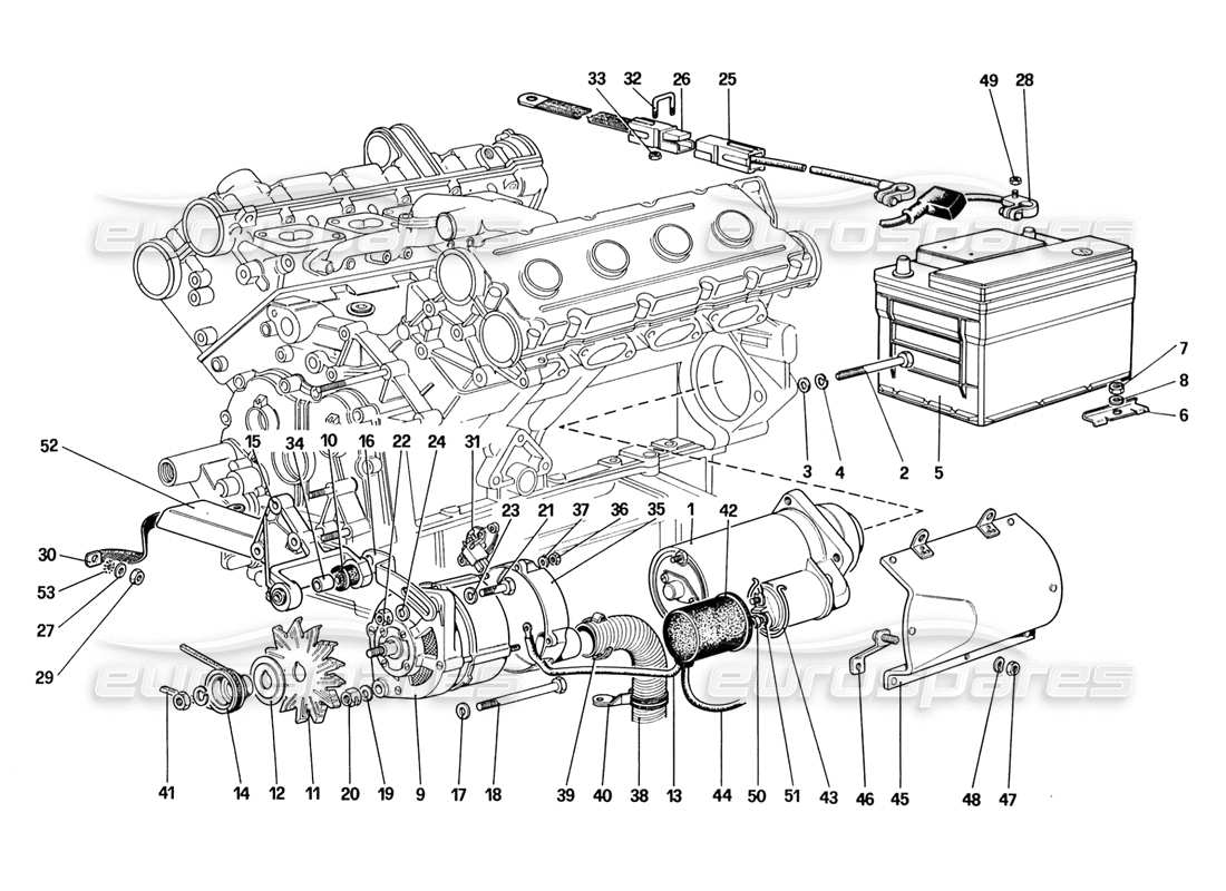 part diagram containing part number 124678