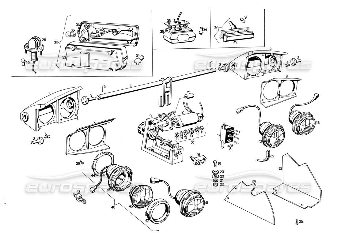 part diagram containing part number 115 bl 64599