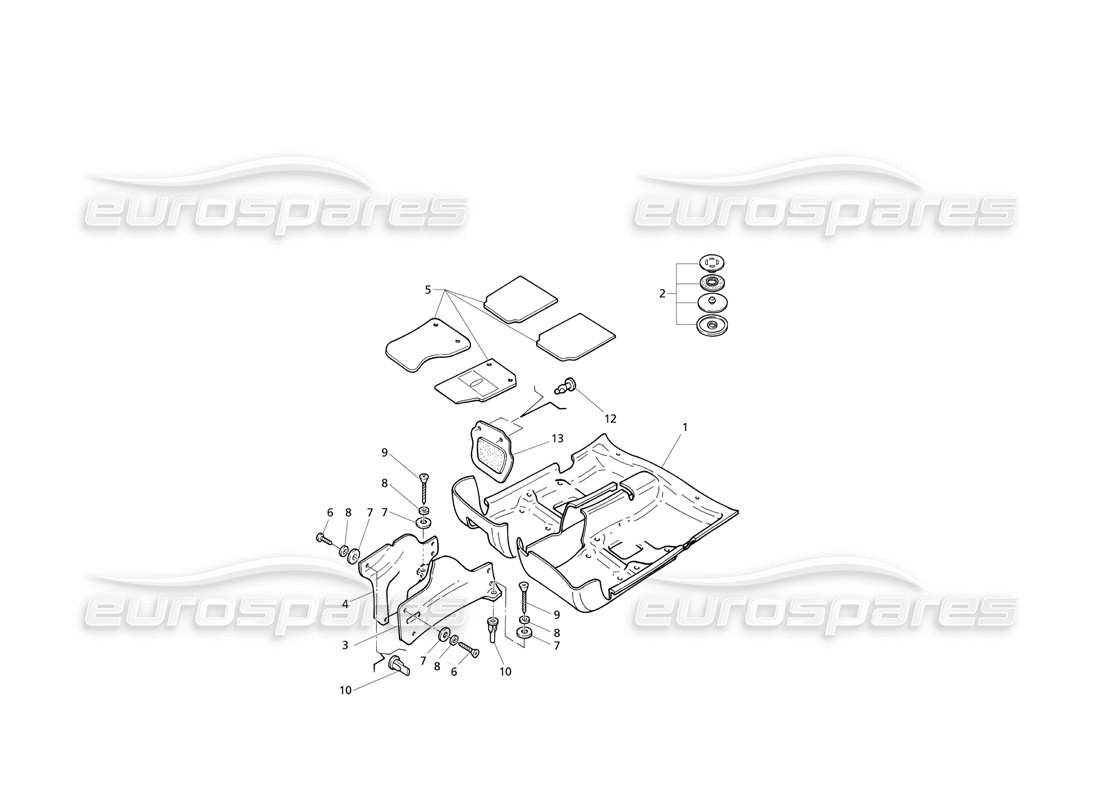 part diagram containing part number 136110055