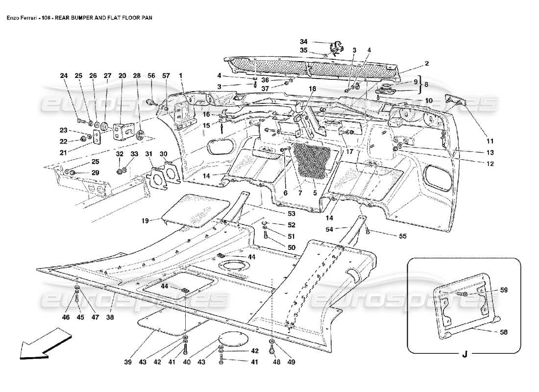 part diagram containing part number 13046314