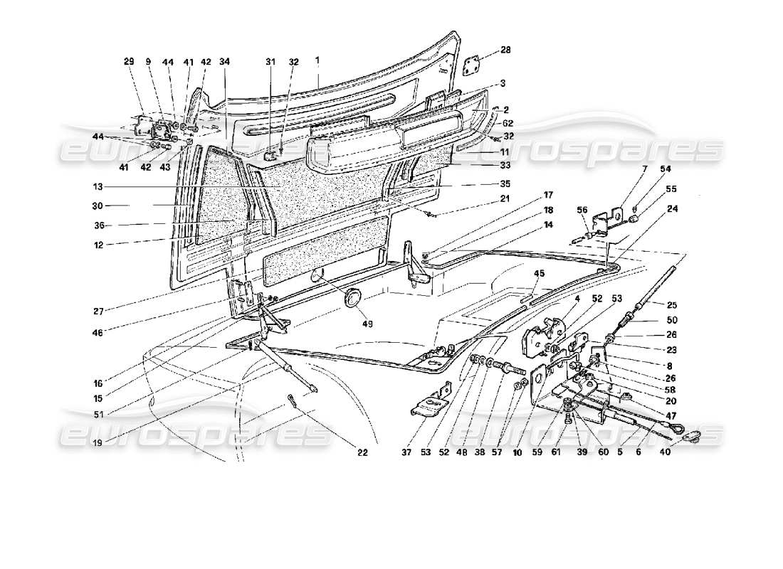 part diagram containing part number 61495400