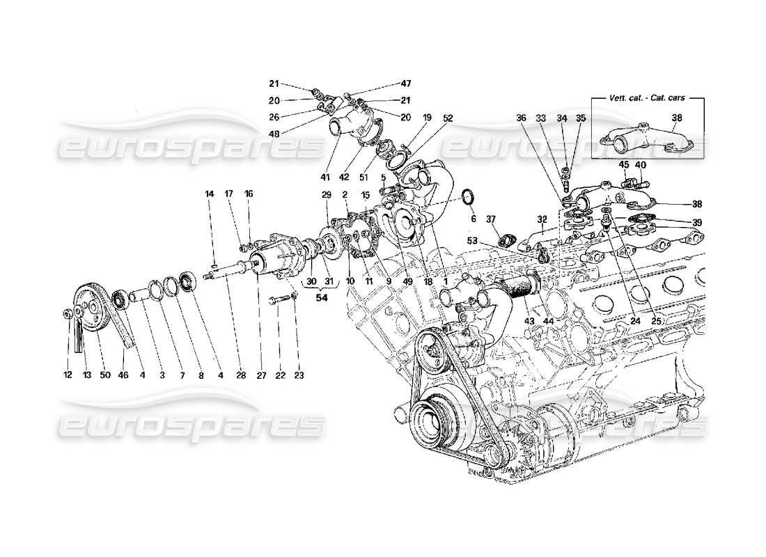 part diagram containing part number 122844