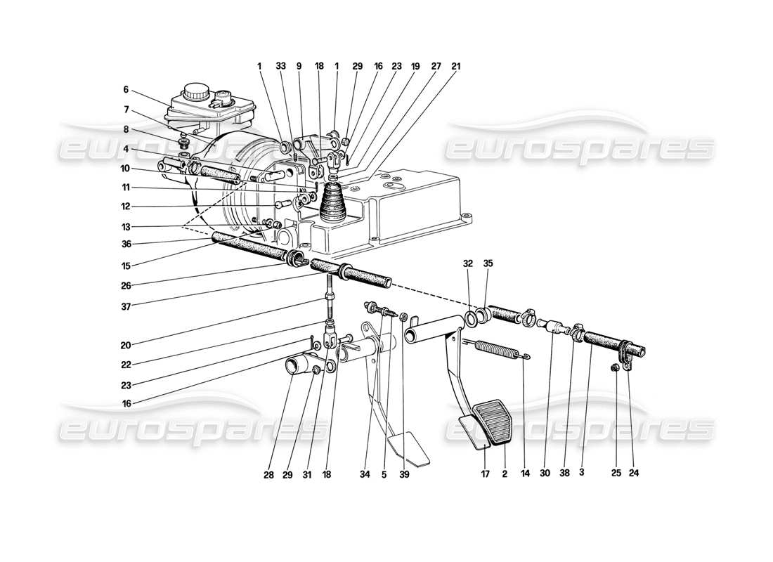 part diagram containing part number 124586