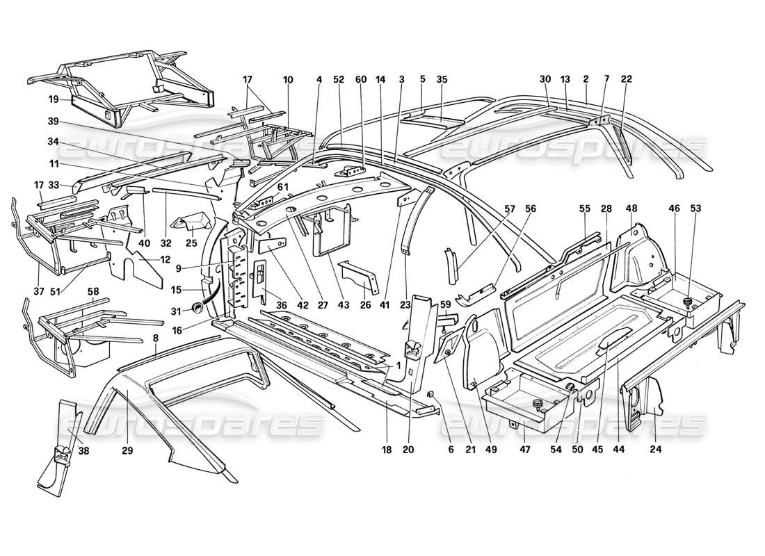 part diagram containing part number 60295201