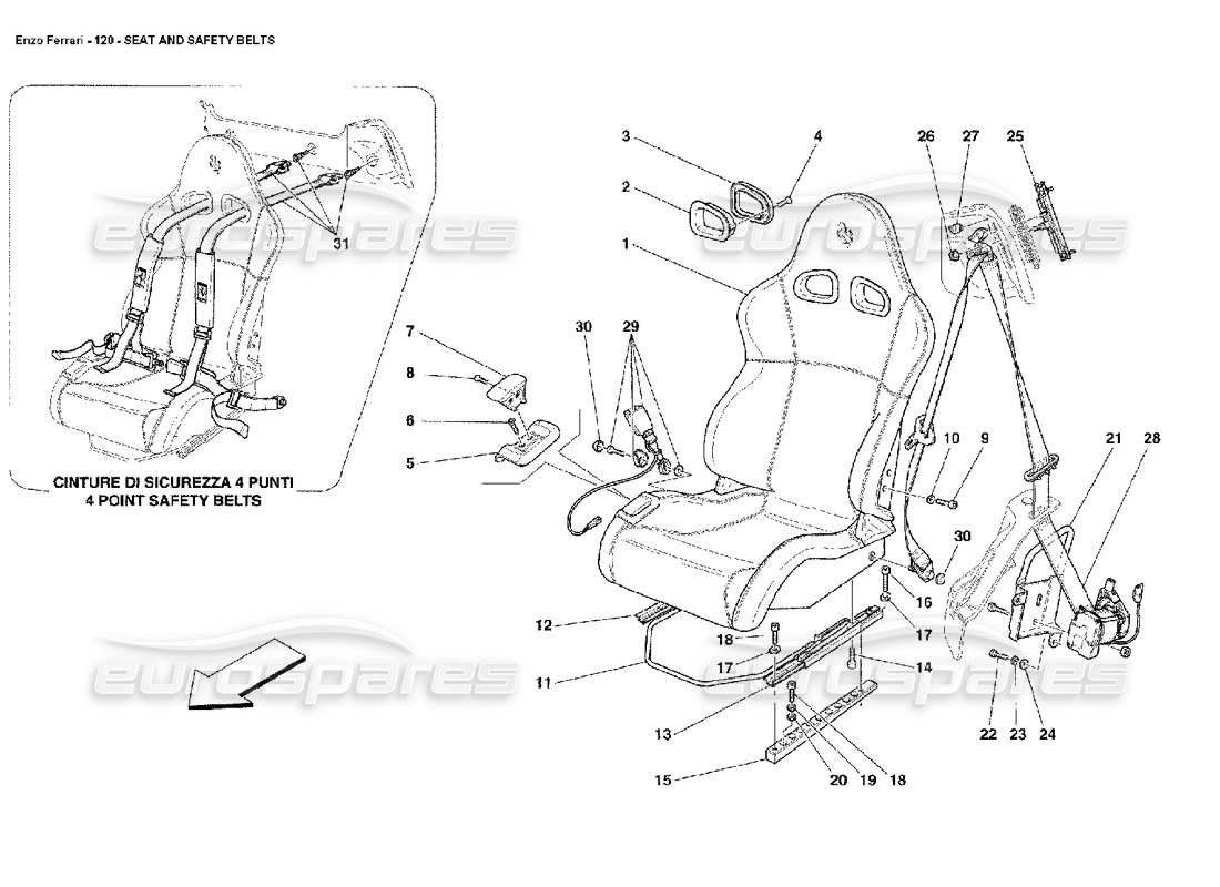 part diagram containing part number 65408700