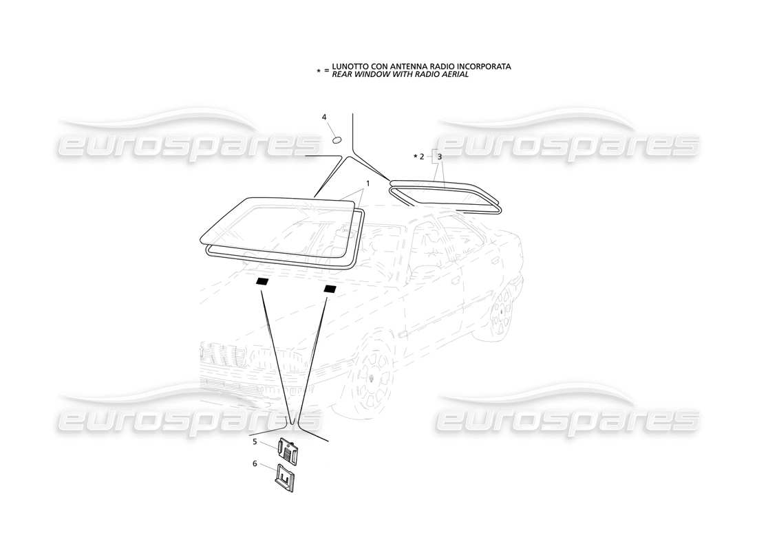 maserati qtp v8 evoluzione fixed windows part diagram