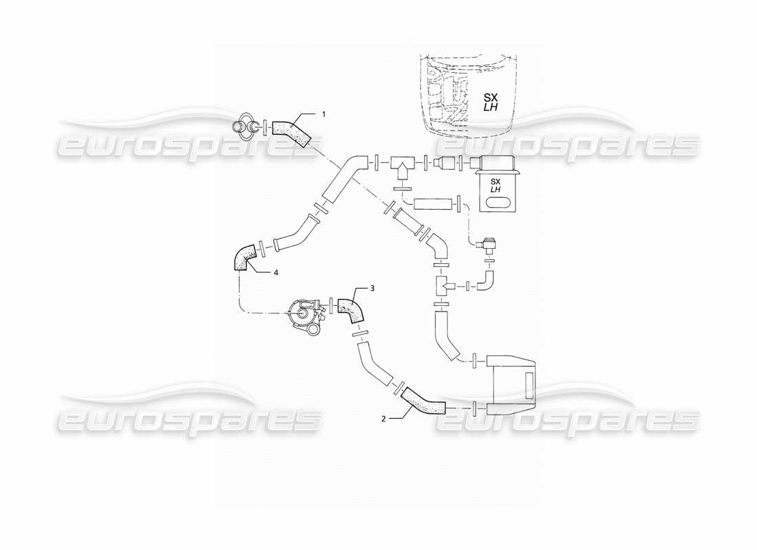 maserati ghibli 2.0 cup silicone sleeves part diagram