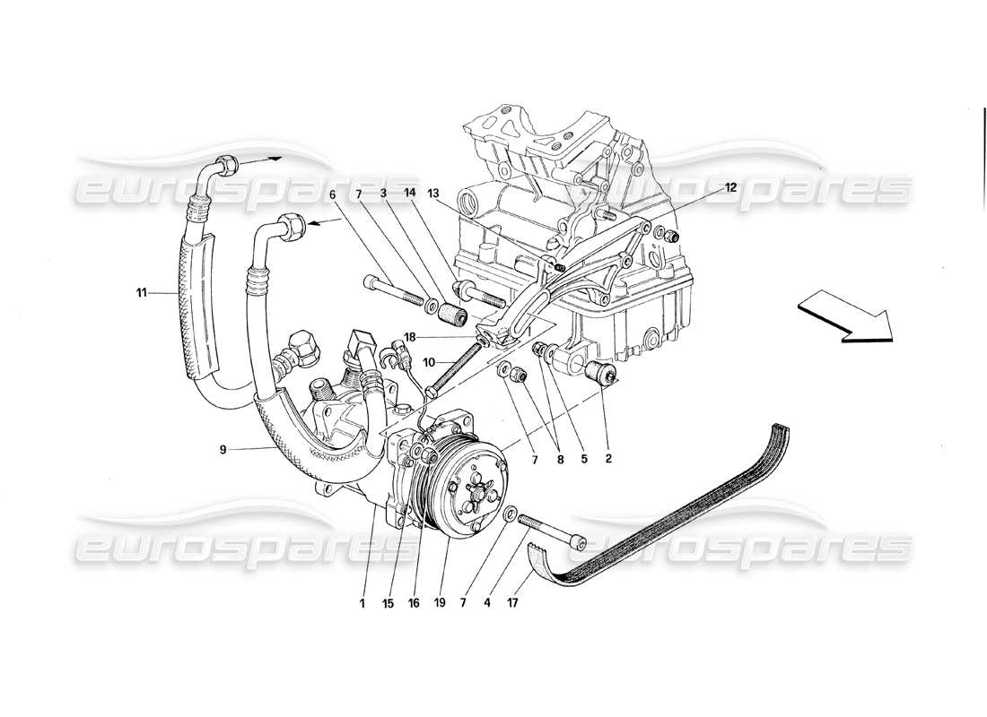 part diagram containing part number 199819