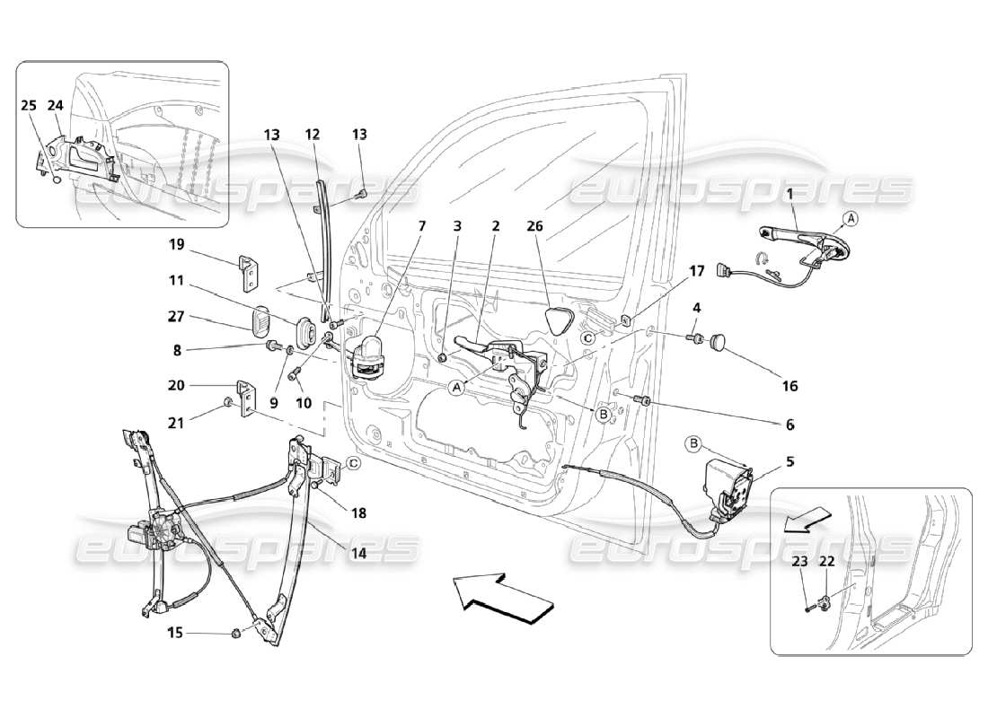 part diagram containing part number 68308800