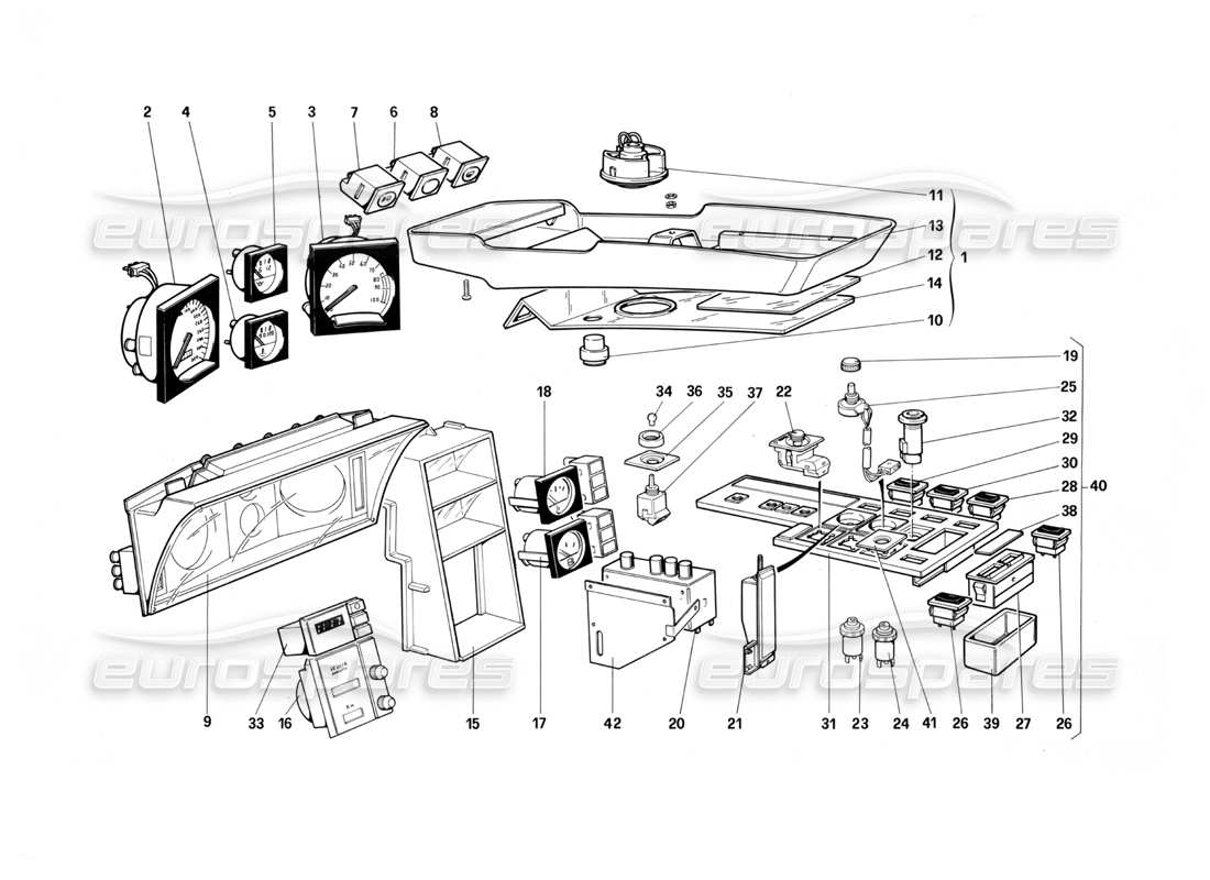 part diagram containing part number 61078700