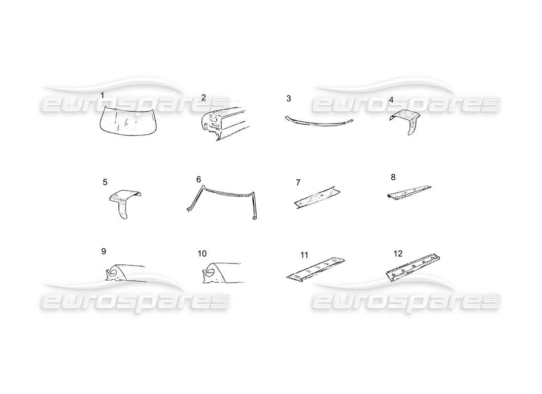 part diagram containing part number fscr004