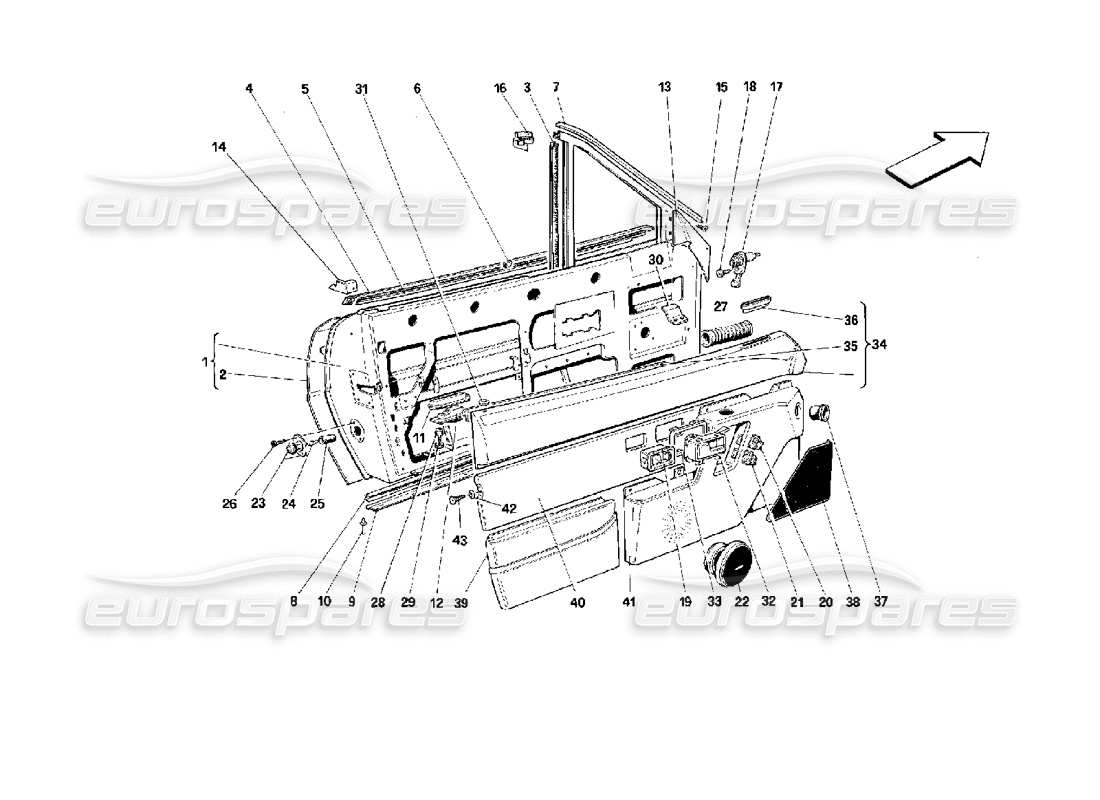 part diagram containing part number 60101201