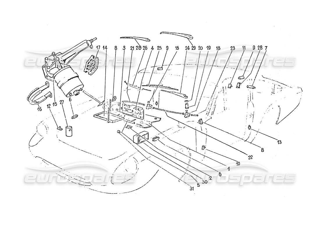 part diagram containing part number 251-80-830-00