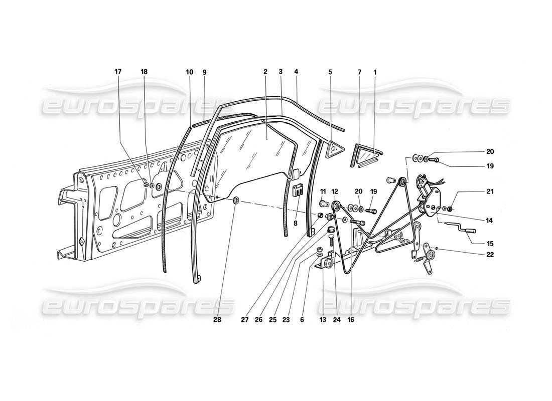 part diagram containing part number 61509800