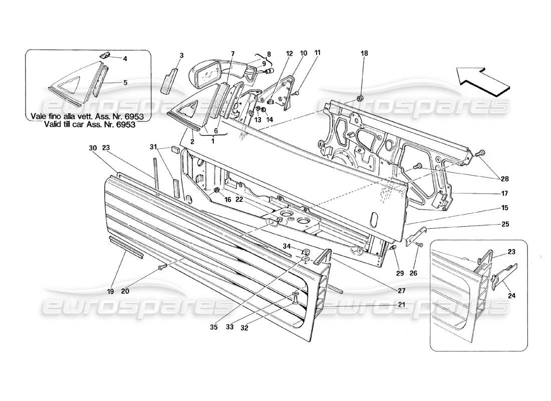 part diagram containing part number 14197890