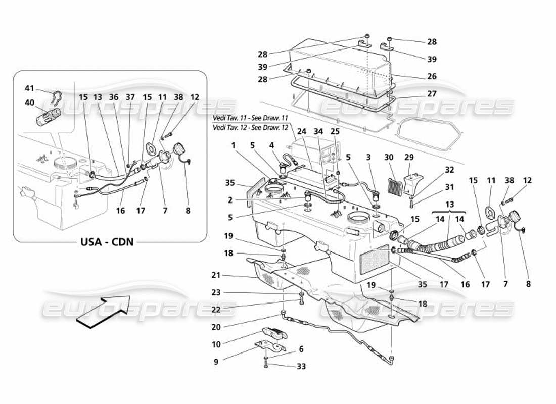 part diagram containing part number 190141