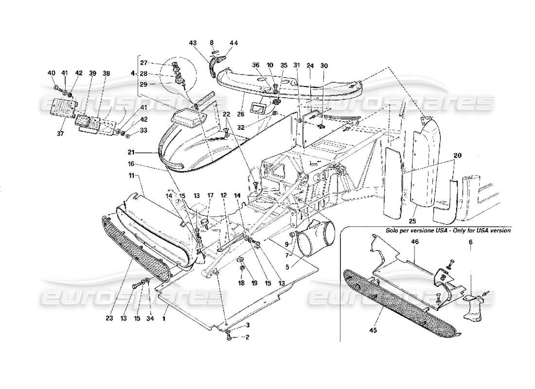 part diagram containing part number 20037008