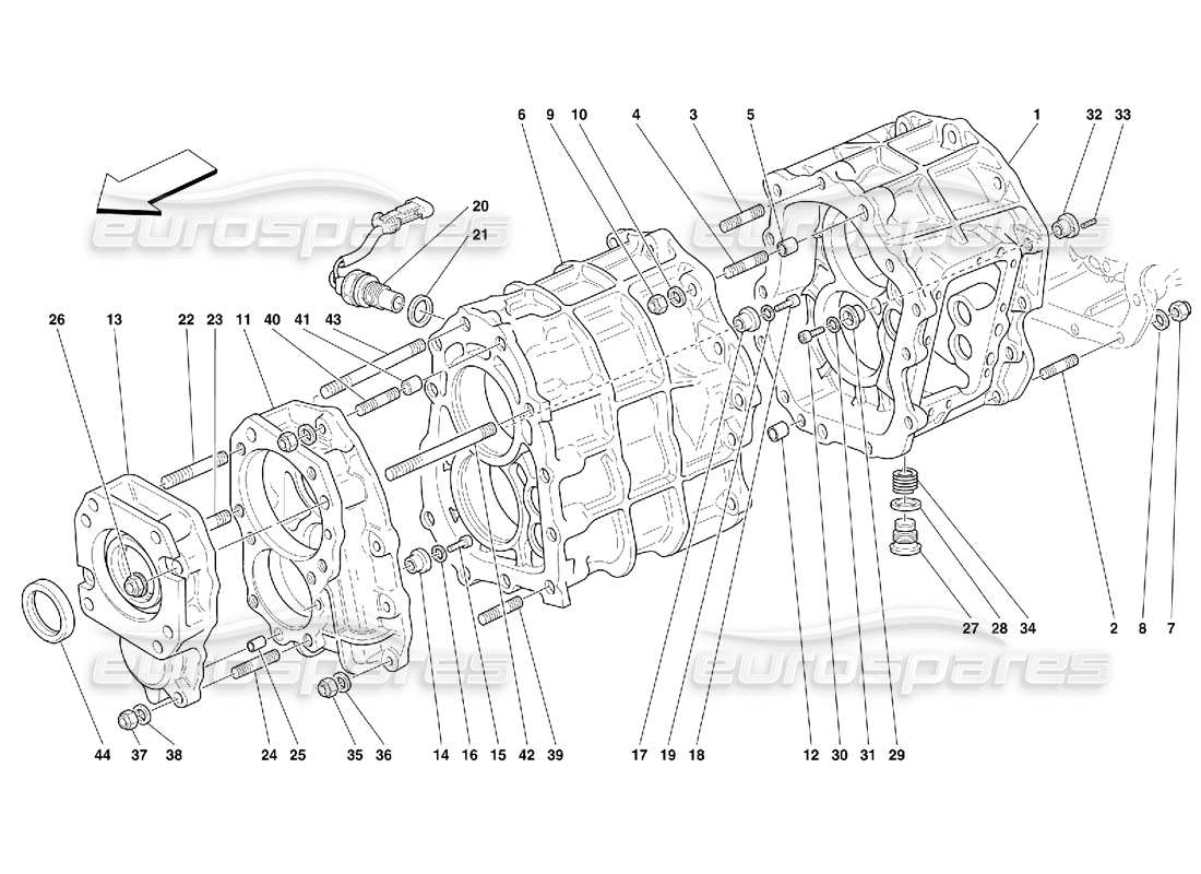 part diagram containing part number 157958