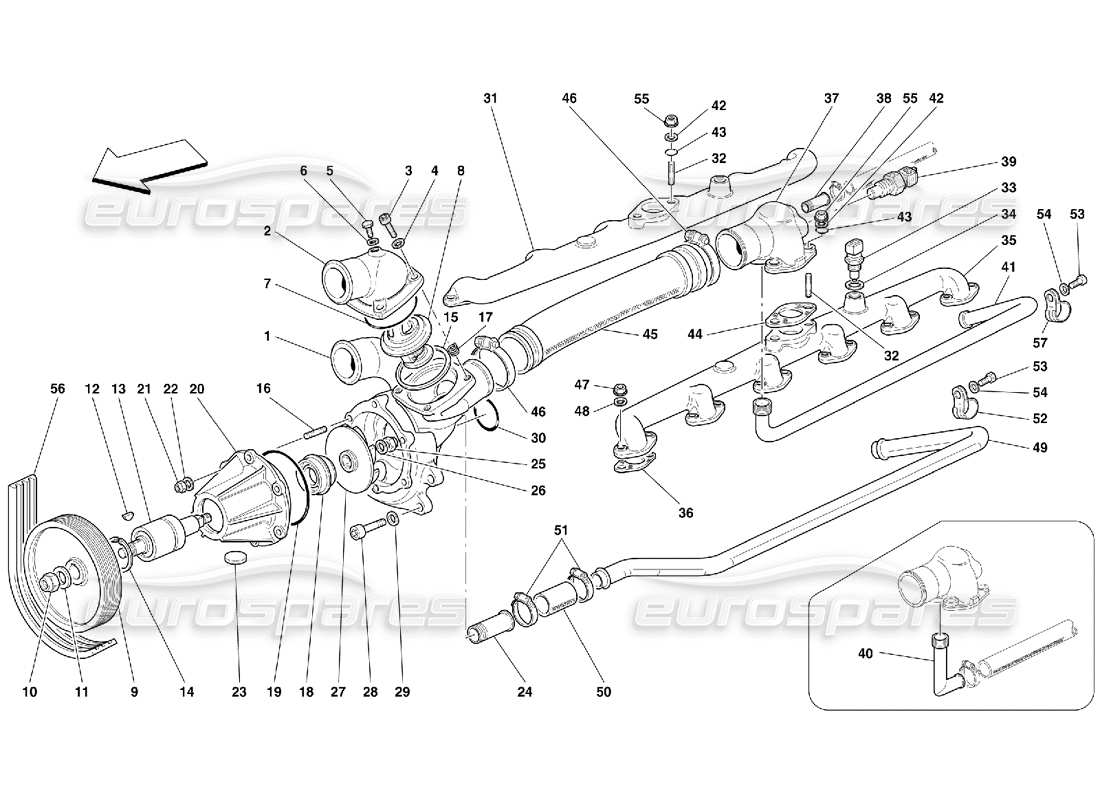 part diagram containing part number 154526