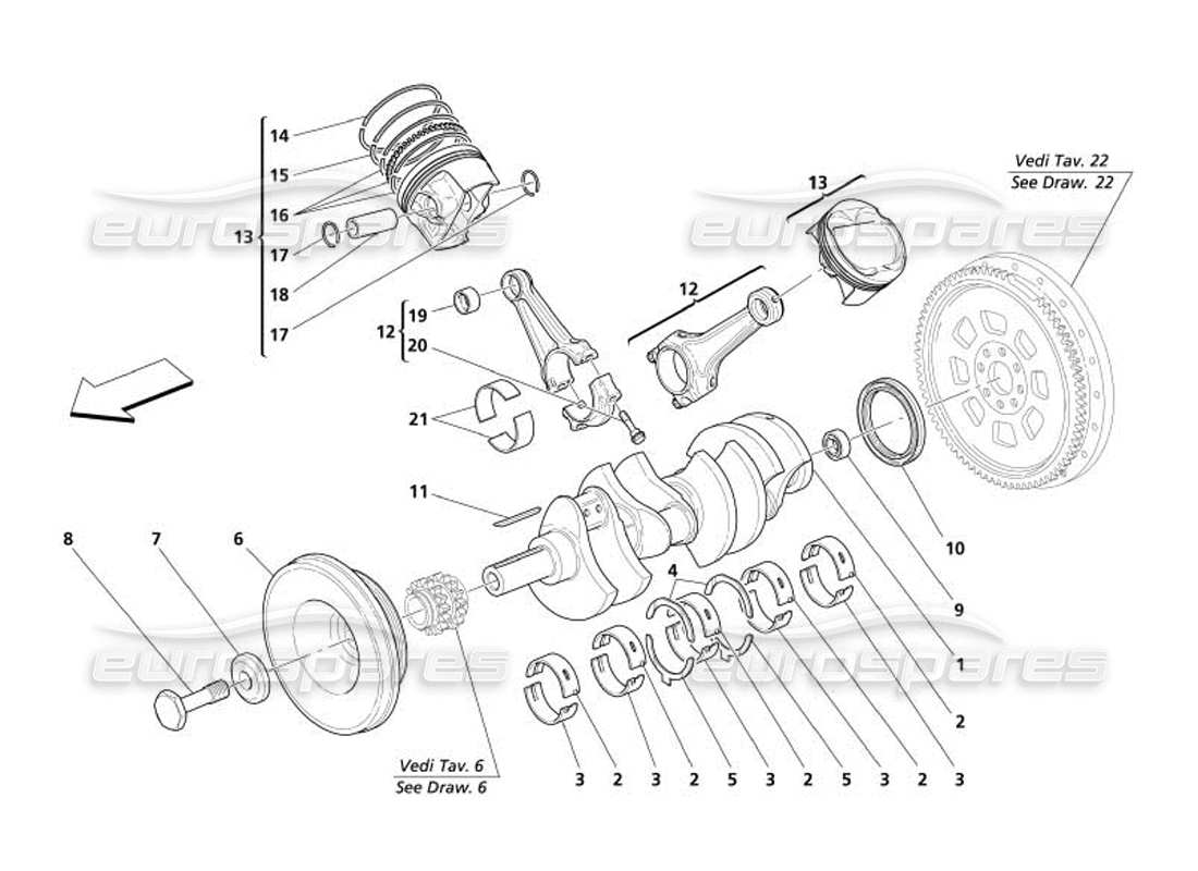 part diagram containing part number 192106