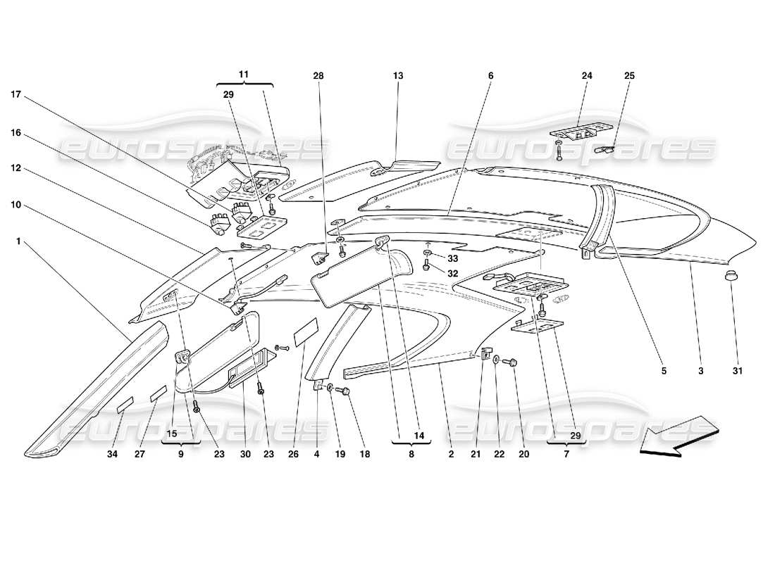 part diagram containing part number 63756900