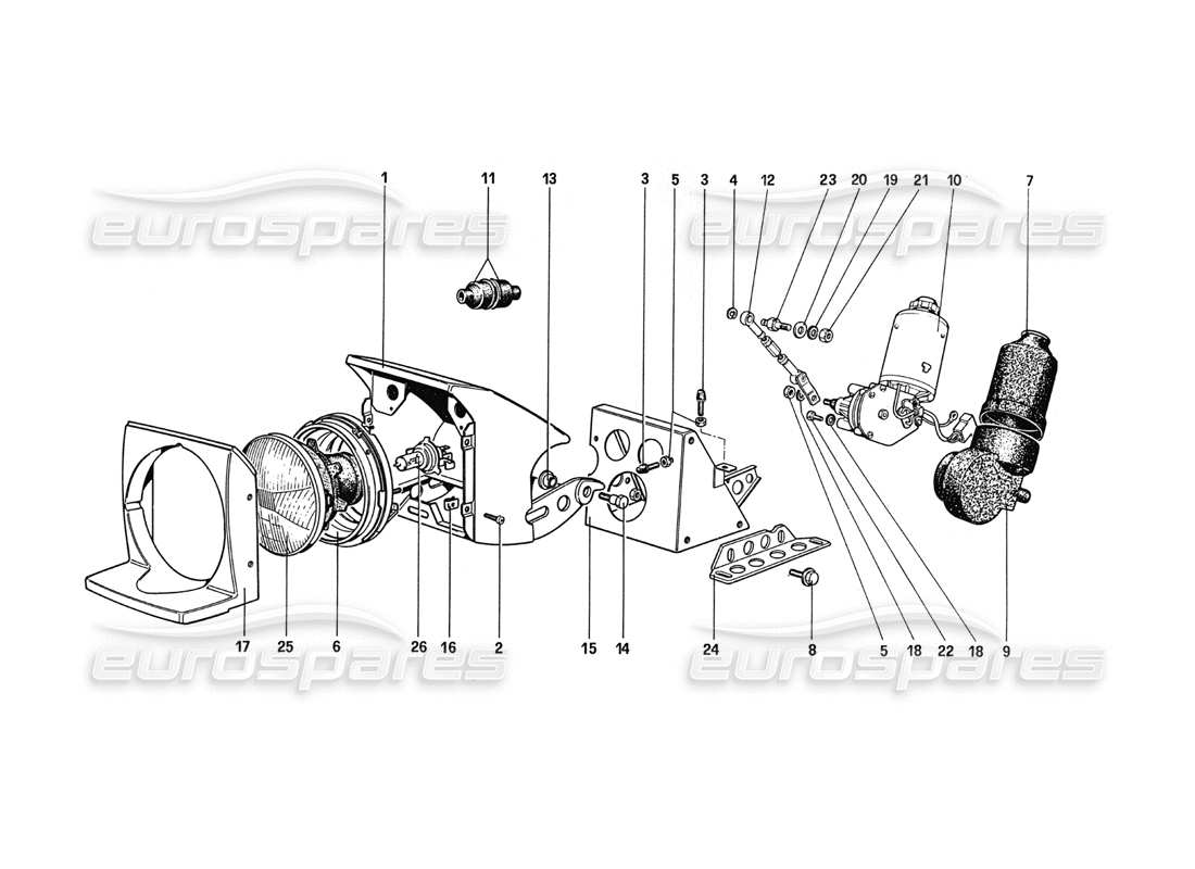 part diagram containing part number 10615770