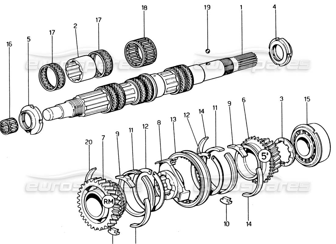 part diagram containing part number 105367