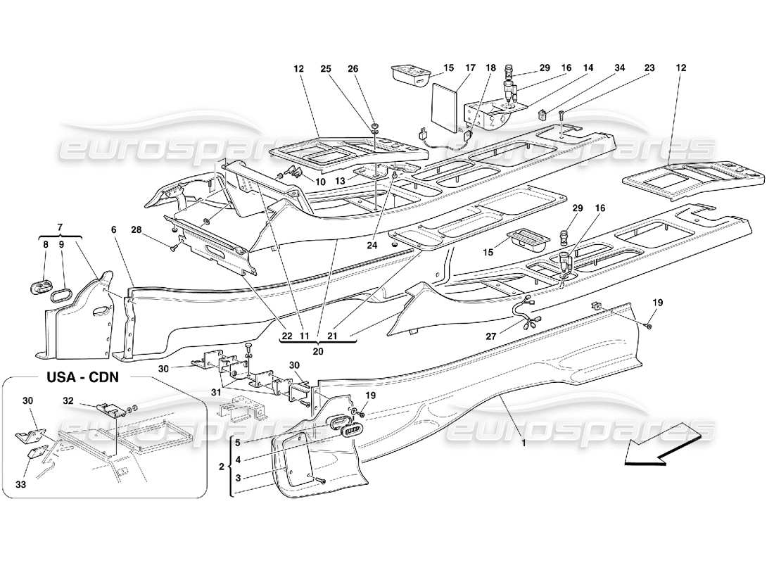 part diagram containing part number 13271617