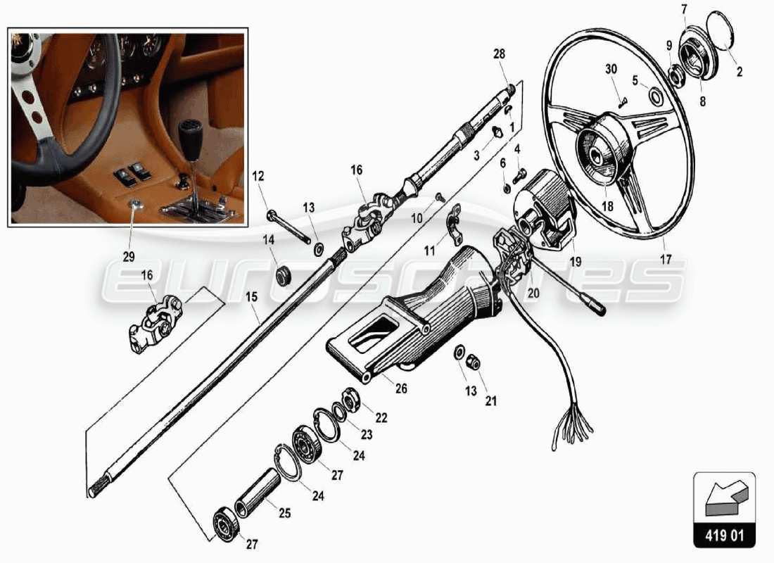 part diagram containing part number 004305009