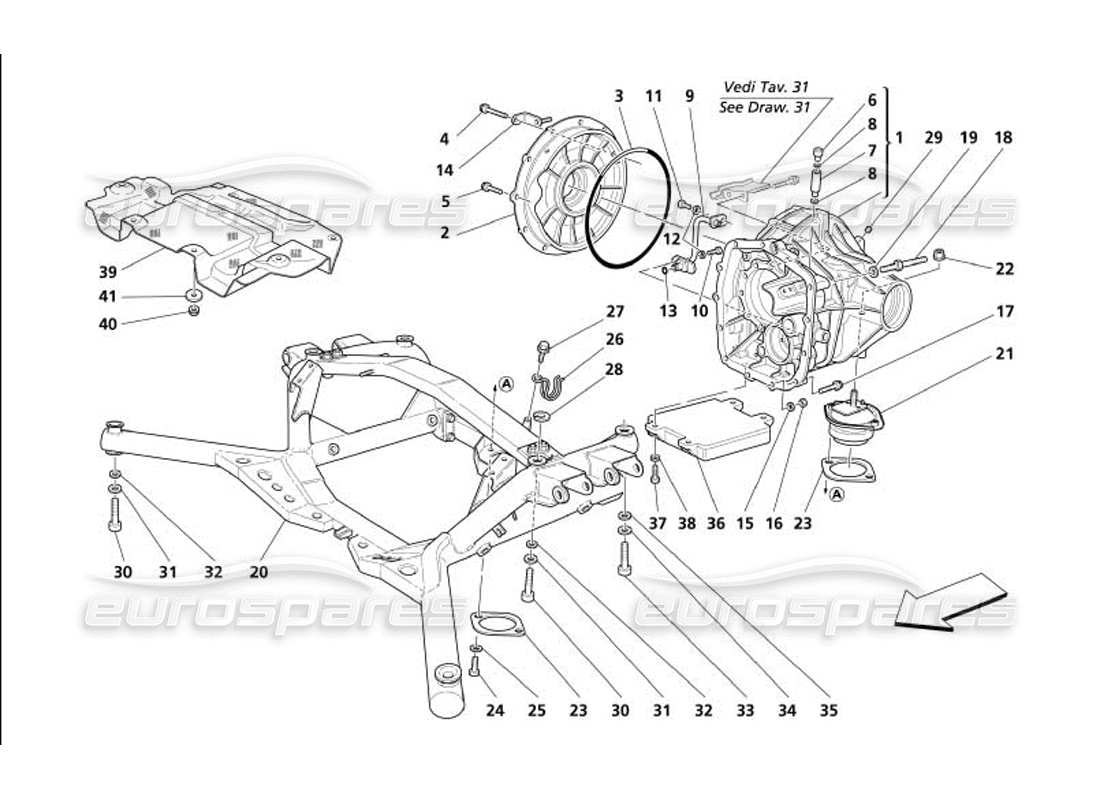 part diagram containing part number 67390400