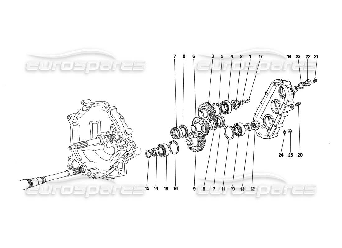 part diagram containing part number 105134