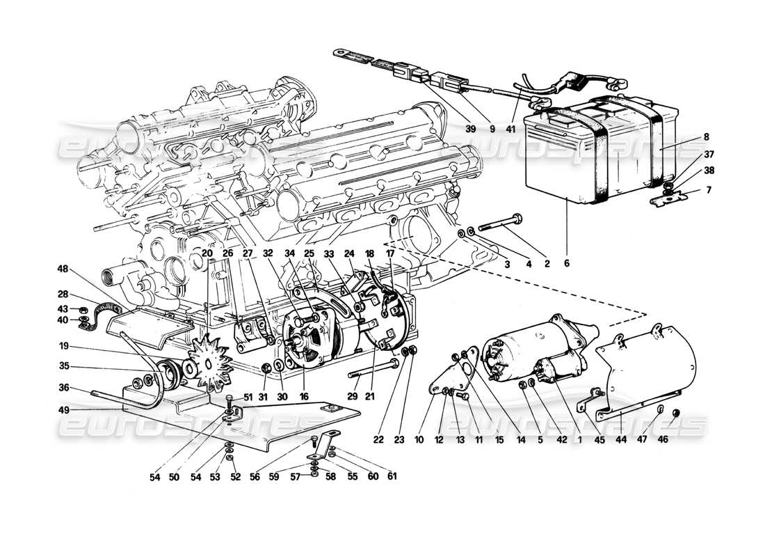 part diagram containing part number 117435