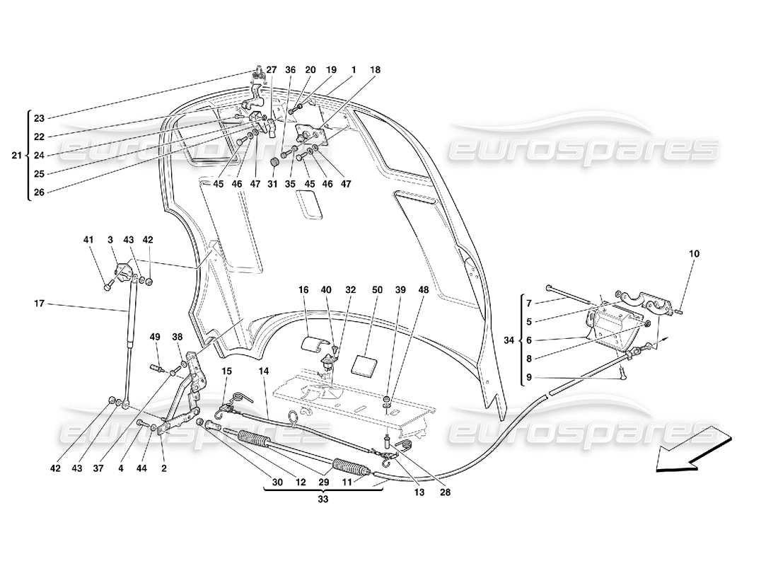 part diagram containing part number 63217800