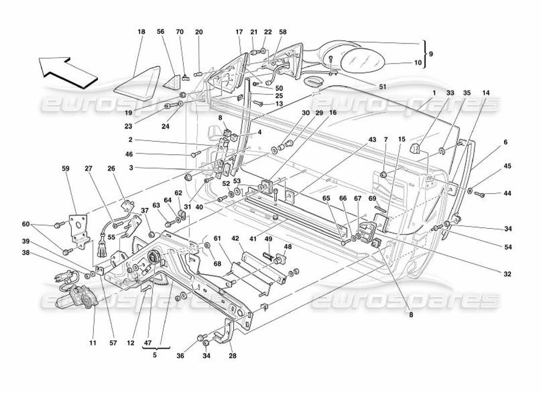 part diagram containing part number 15643975