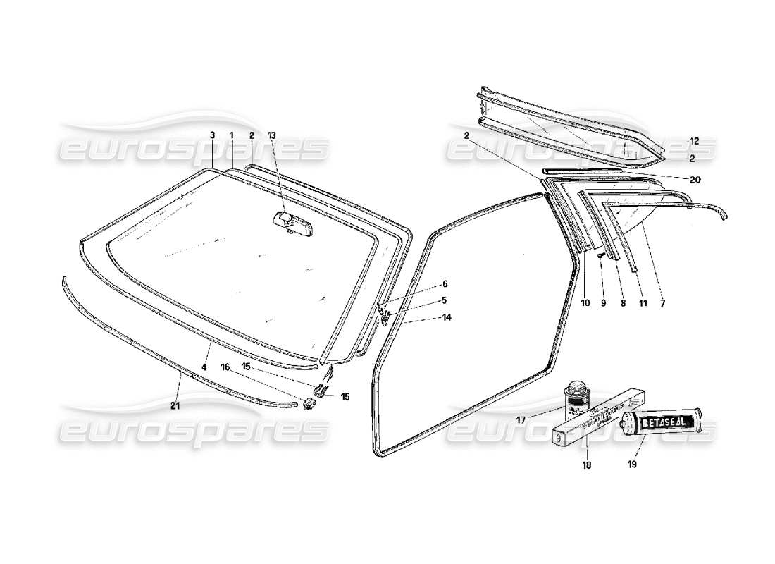 part diagram containing part number 60032703