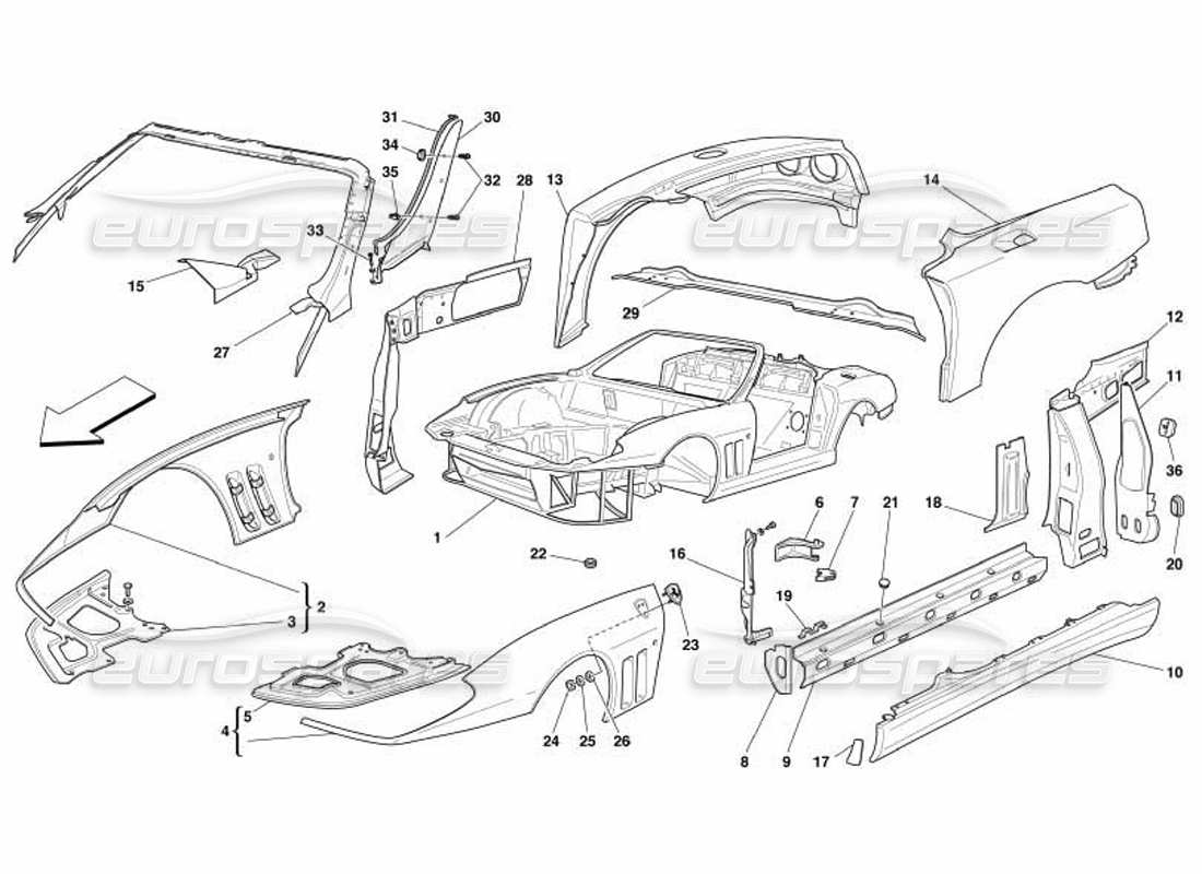 part diagram containing part number eap1227196