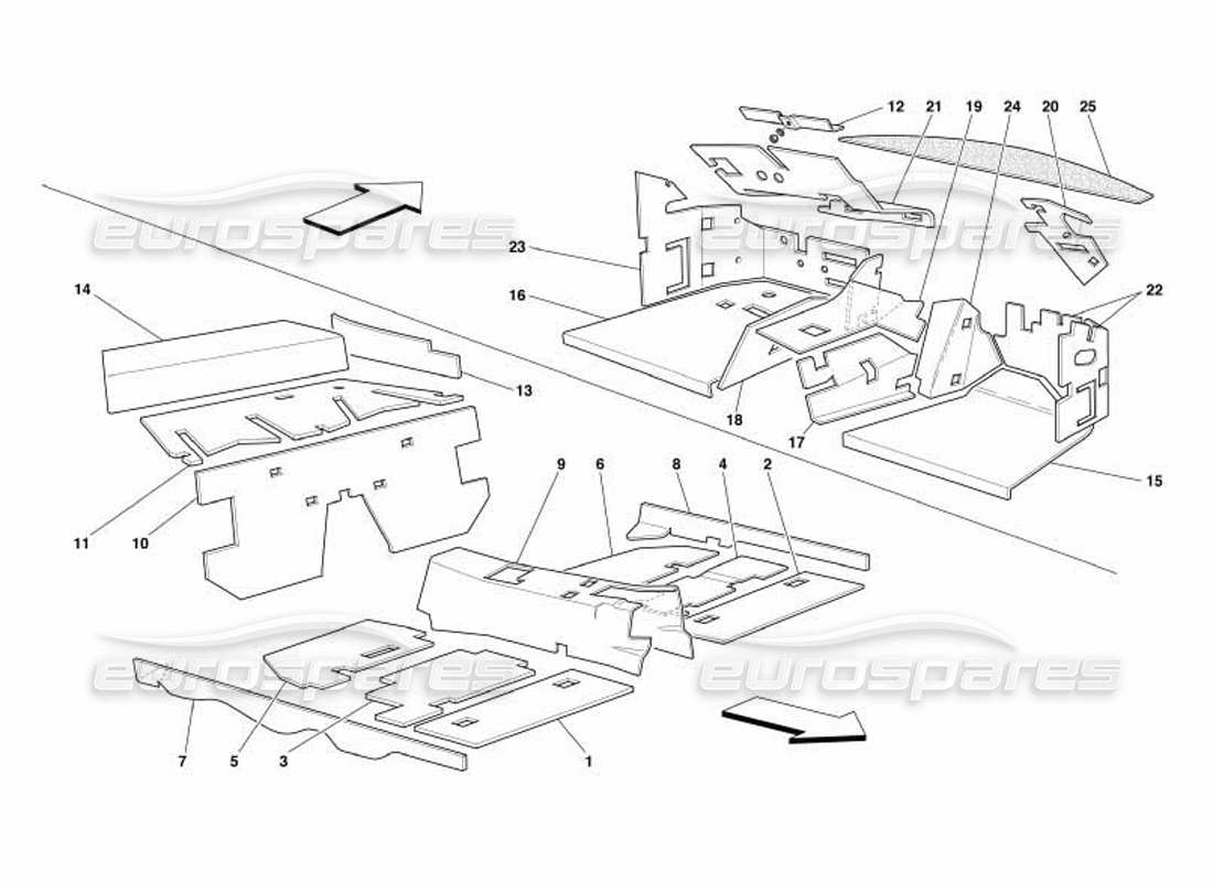 part diagram containing part number 65360500