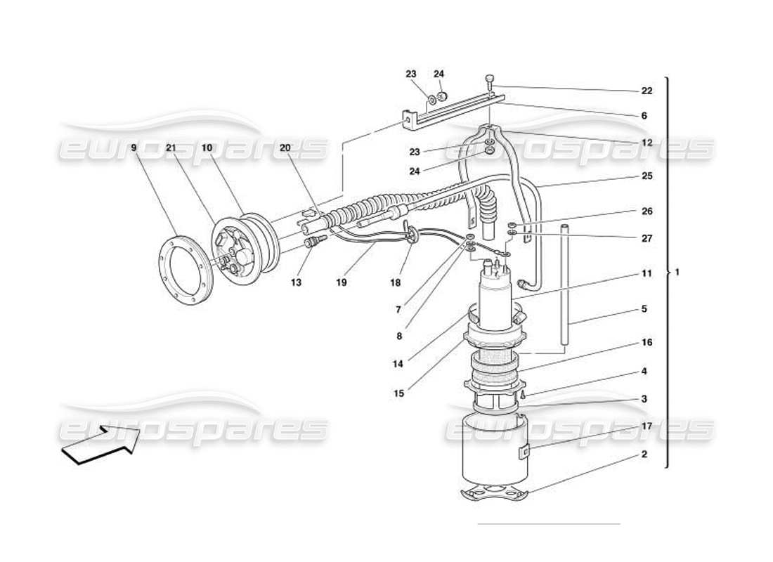 part diagram containing part number 177353