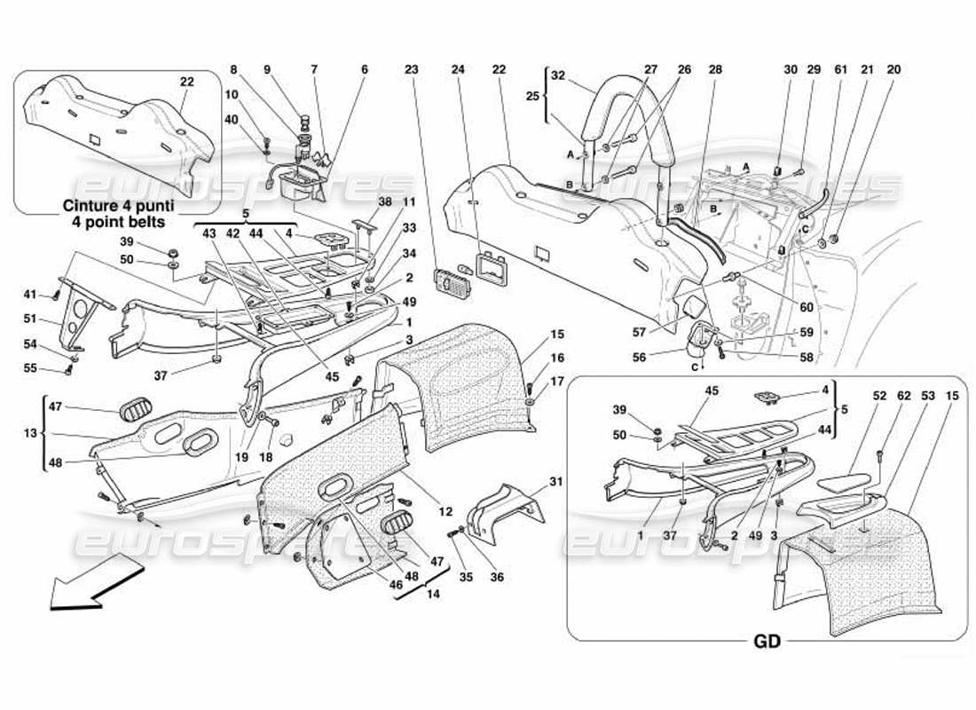 part diagram containing part number 63783800