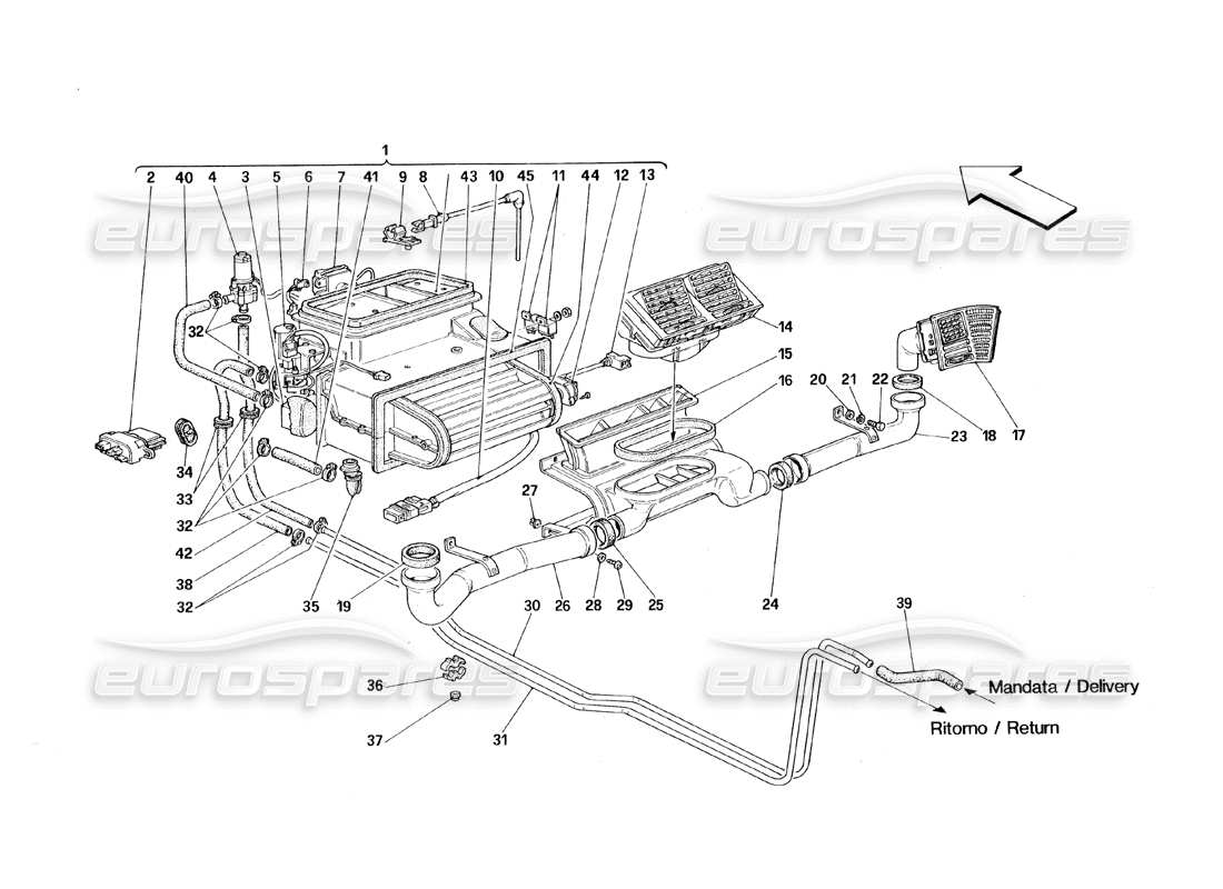 part diagram containing part number 62341000