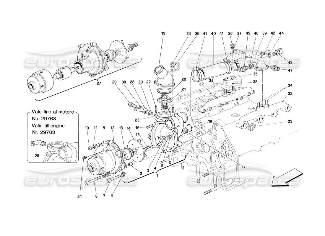 part diagram containing part number 143275