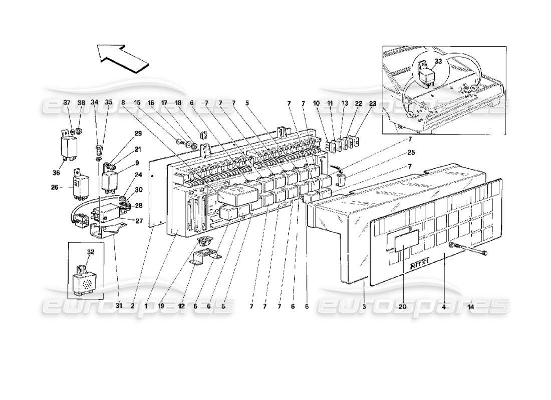 part diagram containing part number 116055