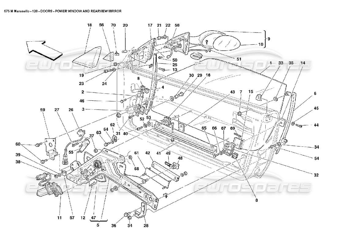 part diagram containing part number 14039714